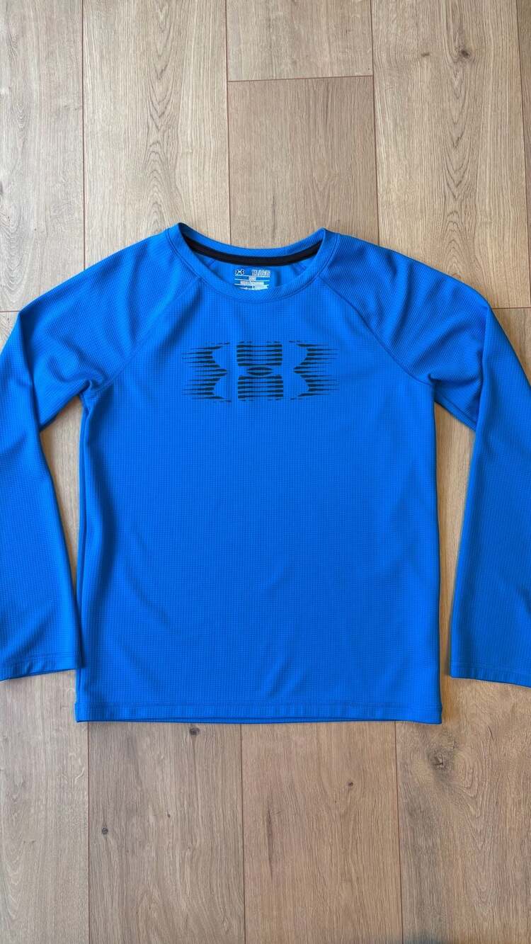 Under Armour Long Sleeve T-Shirt Size YXL Blue Allseasongear